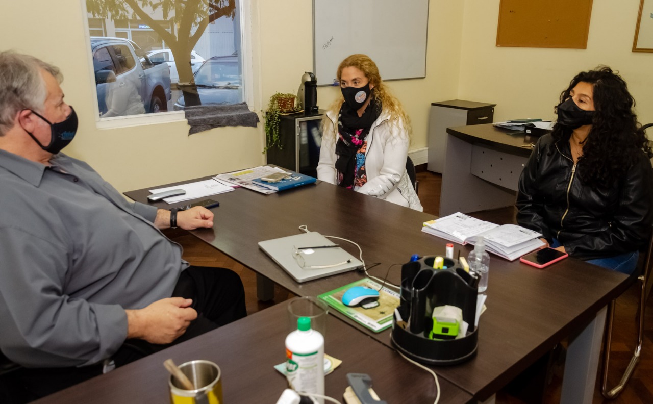 Rawson gestionó ante Provincia el servicio de Internet para el CIM y Casas Tuteladas