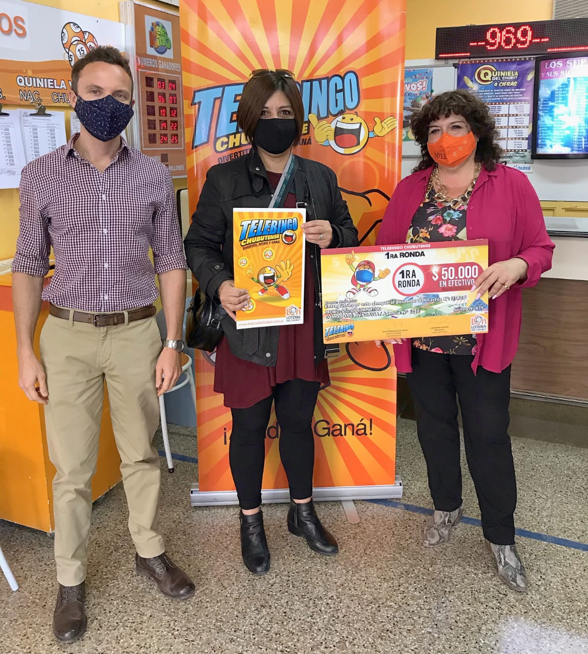 El Telebingo Chubutense premió con 50 mil pesos a vecina de Comodoro Rivadavia