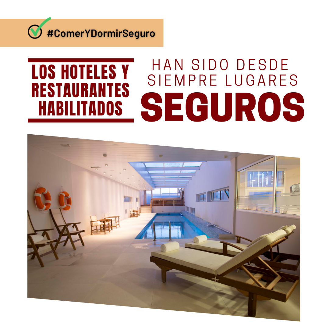 Comodoro: La Asociación Hotelero Gastronómica lanzará hoy la campaña “Comer y Dormir Seguro”
