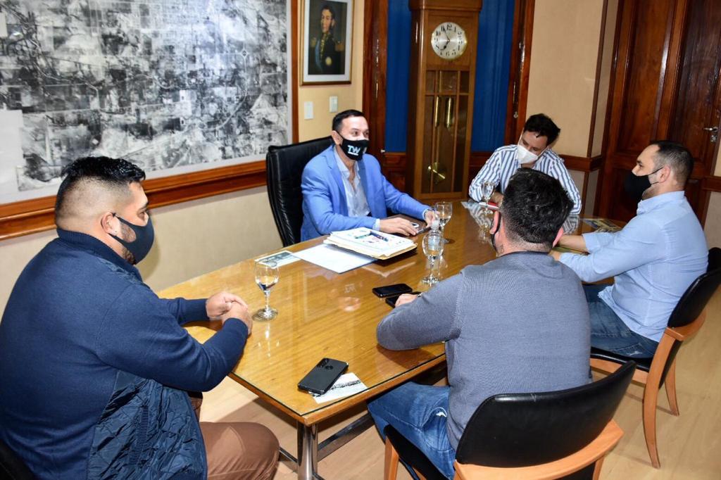 Maderna y la Cámara TIC del Valle avanzan para que el Polo Tecnológico Trelew se convierta en realidad