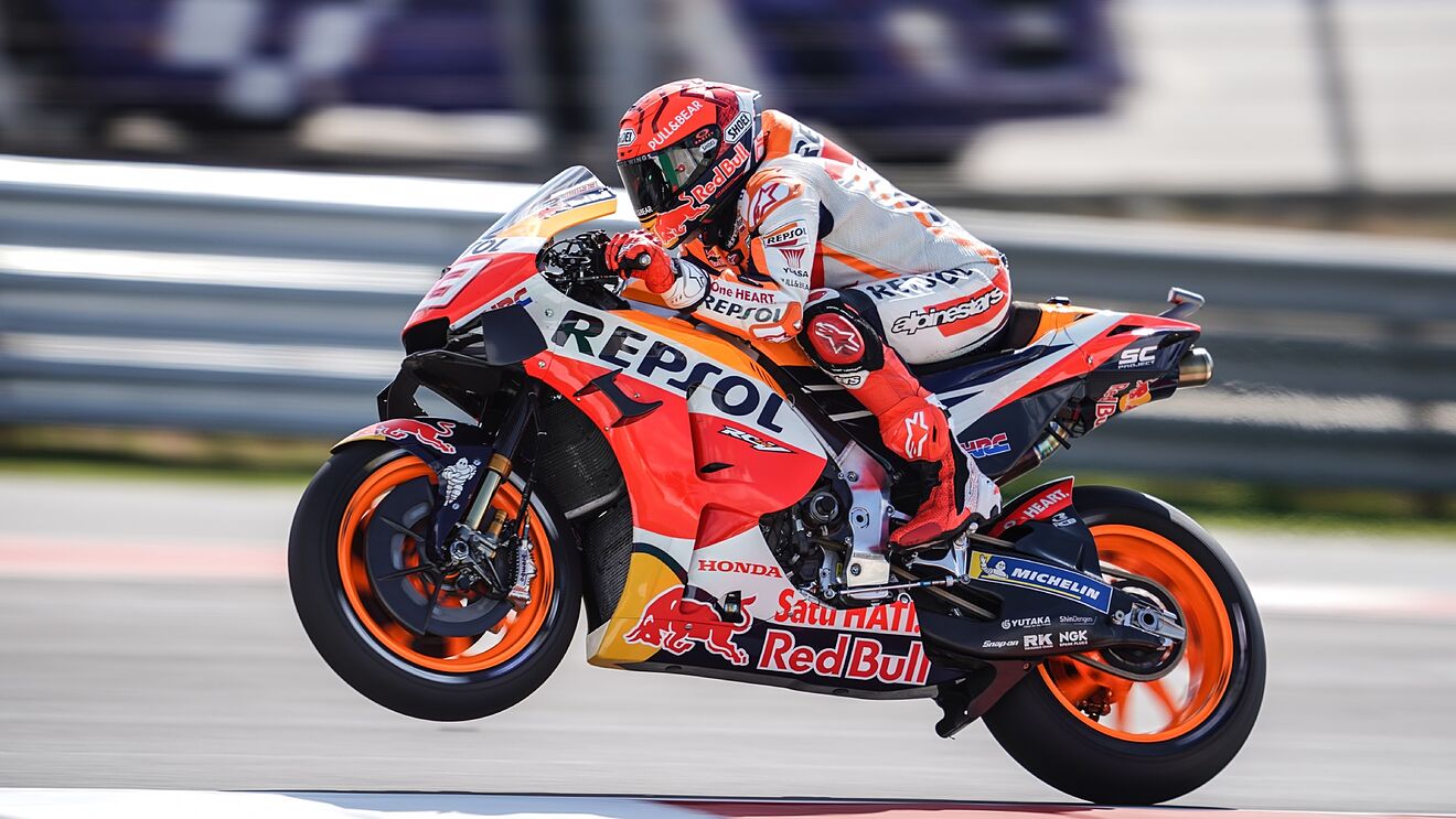 Márquez retornó al Moto GP con un séptimo puesto en el Gran Premio de Portugal
