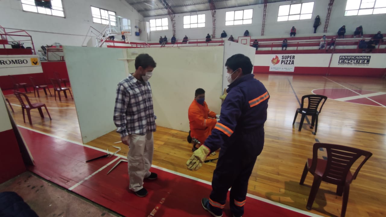 Esquel: Ya comenzó el Plan Detectar en el Gimnasio del Club San Martín