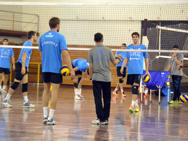 La selección Argentina de voley masculino arranca con los trabajos en el Cenard