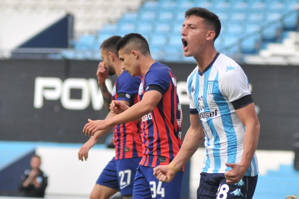 Racing venció a San Lorenzo y se clasificó a la fase final de la Copa Liga Profesional