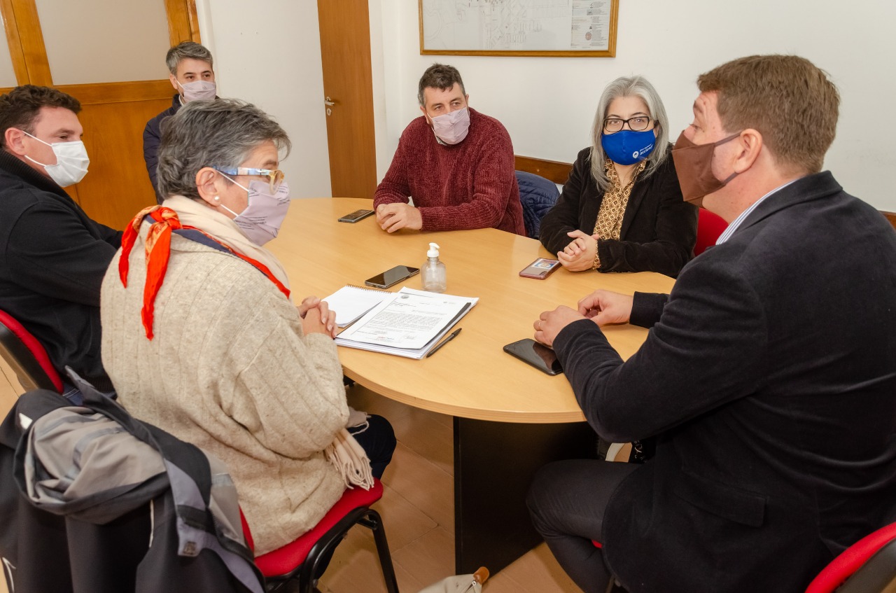 Biss recibió a funcionarios nacionales y avanzan en un proyecto de acceso a alimentos frescos provenientes del mar