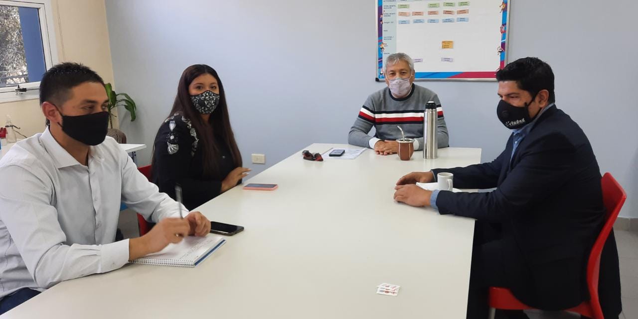 Beliz y Ayala analizaron la situación actual de los comercios y el acuerdo paritario que cerró el gremio a nivel nacional