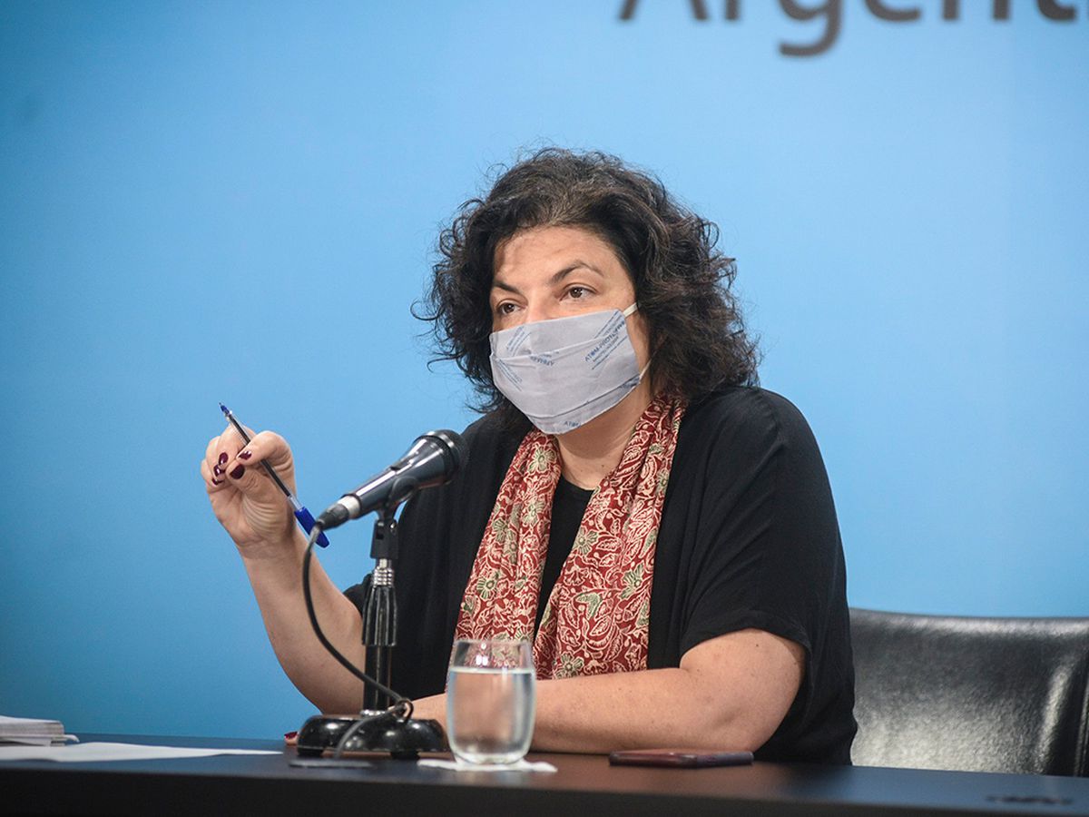 Vizzotti reconoció que evalúan “intensificar” restricciones y lamentó que actualmente hay medidas que están vigentes, “pero no se están cumpliendo”