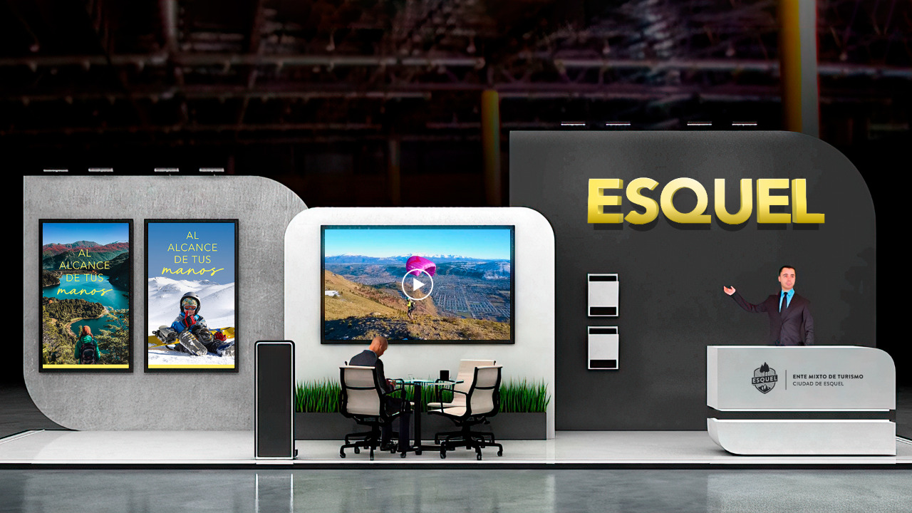 Esquel está presente en la Feria de la Producción, el Trabajo, el Comercio y los Servicios del Sur que se realizó en Bahía Blanca