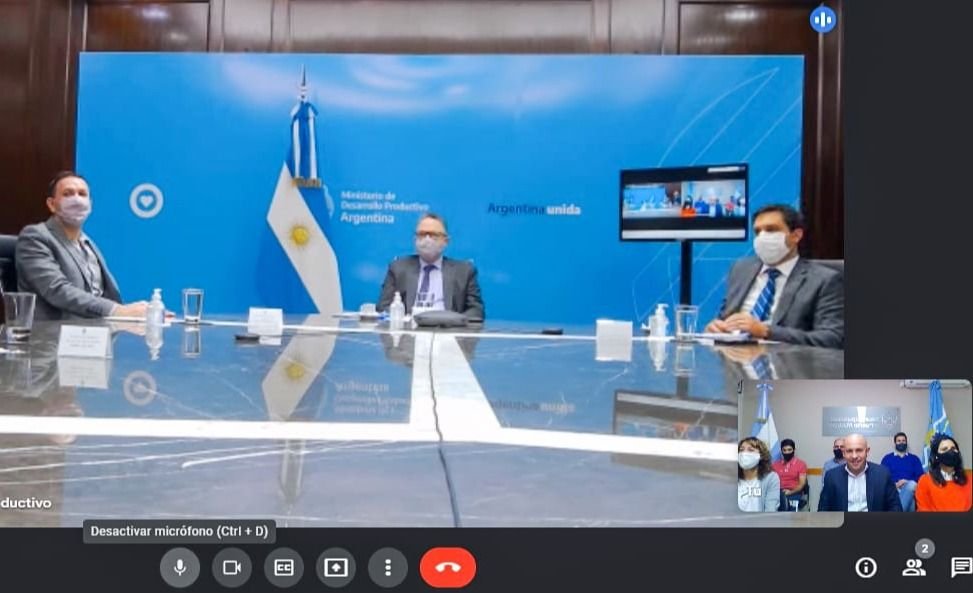 Maderna y Kulfas acordaron potenciar políticas para el sector pesquero, lanero y textil de la ciudad de Trelew