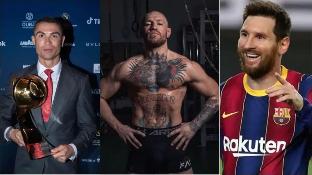 Lionel Messi fue el segundo deportista que más dinero ganó en la temporada 2020/2021 detrás del golden boy de la UFC, Conor McGregor