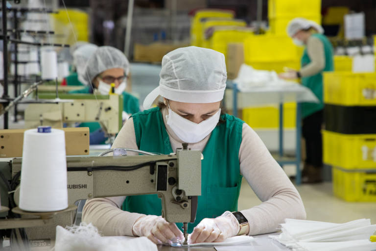 La producción textil registró un incrementó del 22% en el primer trimestre del año