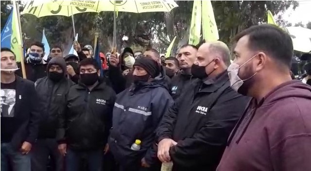 La UOCRA pidió en Madryn que la Legislatura trate la zonificación minera y los concejales del oficialismo apoyaron el reclamo