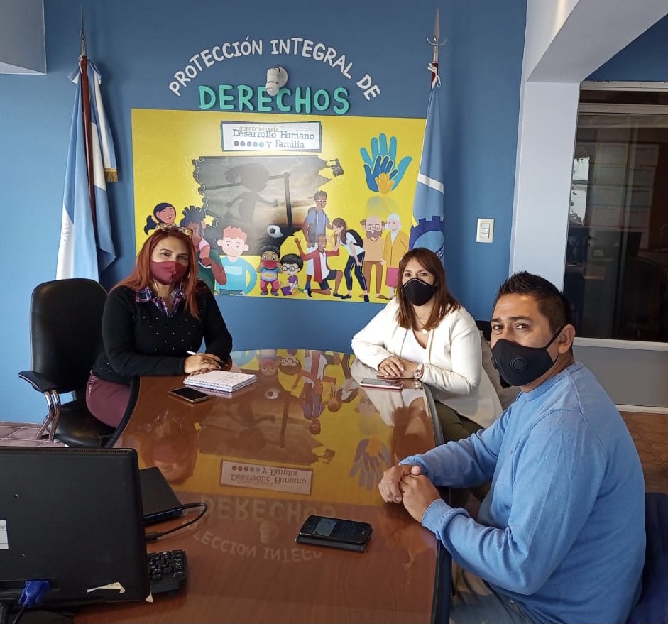 Refuerzan el trabajo integral en el Hogar de Adultos Mayores de Sarmiento