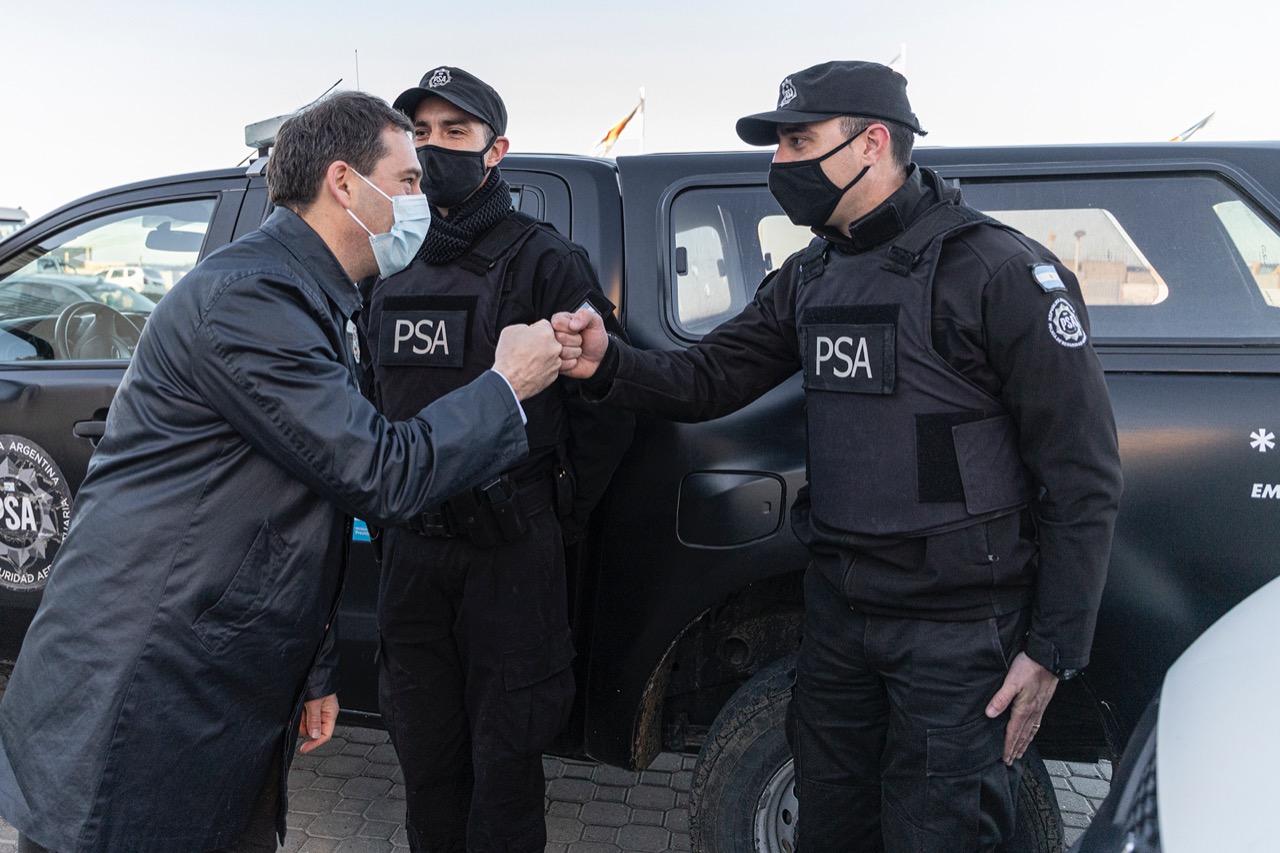 Luque y la PSA implementan un operativo conjunto de seguridad preventiva