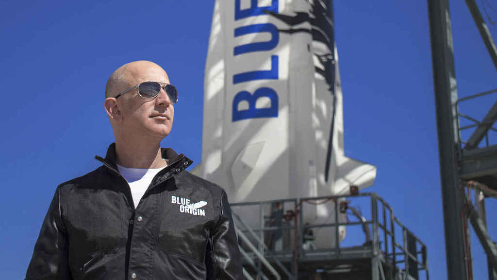 Jeff Bezos y su hermano serán los primeros “turistas” en el espacio