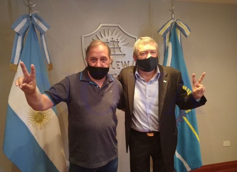 Yauhar y Linares mantuvieron una reunión de cara a la cumbre peronista que se realizará este viernes en Comodoro Rivadavia