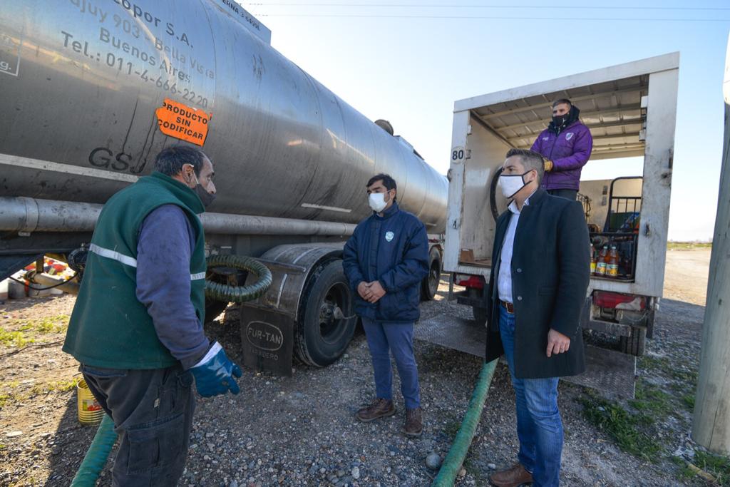 Trelew: Partió a Buenos Aires el primer camión cisterna con 25 mil litros de aceite vegetal usado que se utilizará para la elaboración de biodiesel