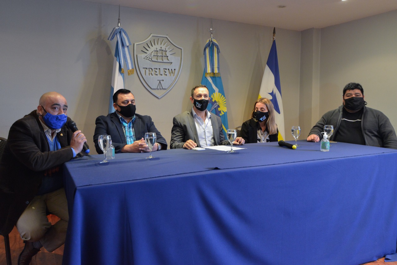 Trelew realizó el lanzamiento de cinco cursos de capacitación en forma virtual
