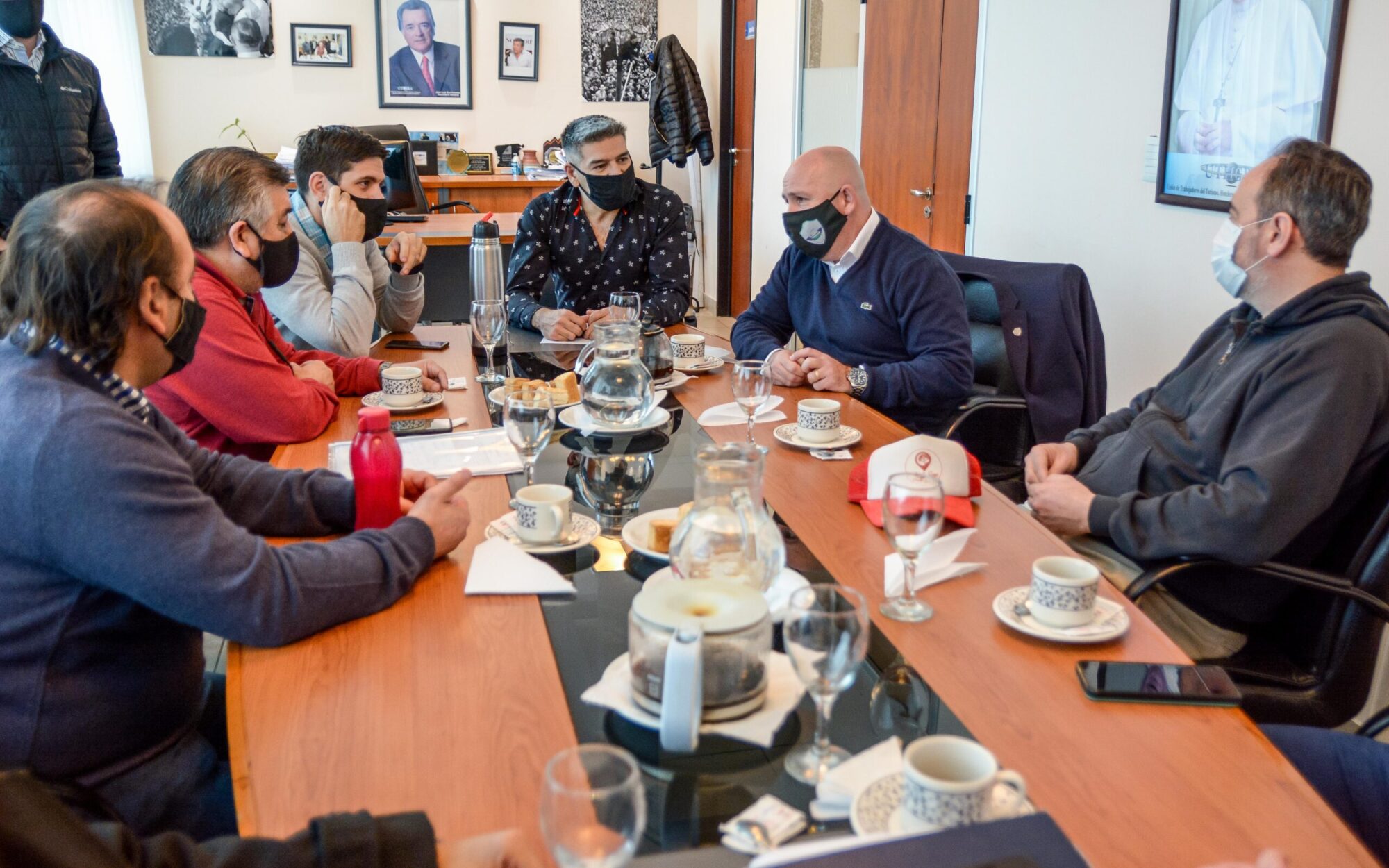 Sastre se reunió con los referentes de la CGT para planificar acciones conjuntas de cara al futuro