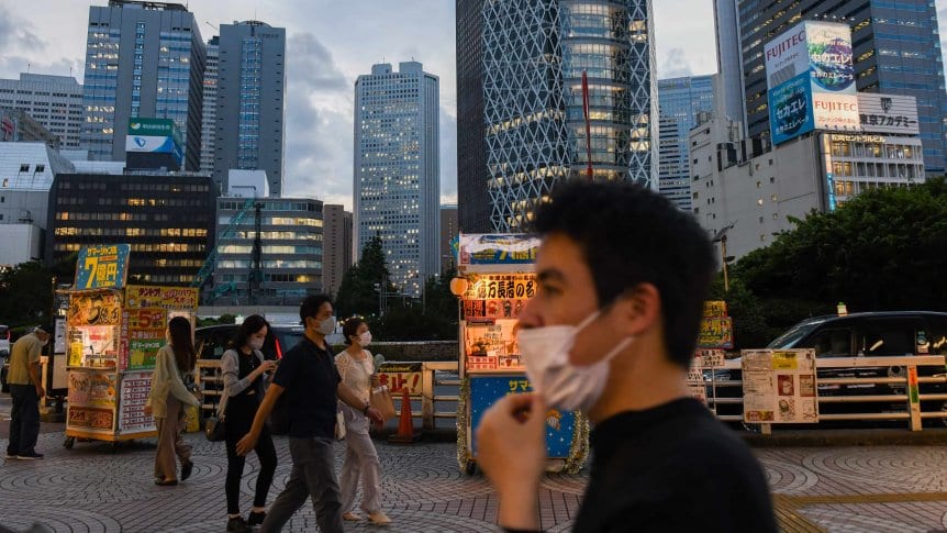Tokio extendió el estado de emergencia sanitaria por el aumento de casos de Covid-19