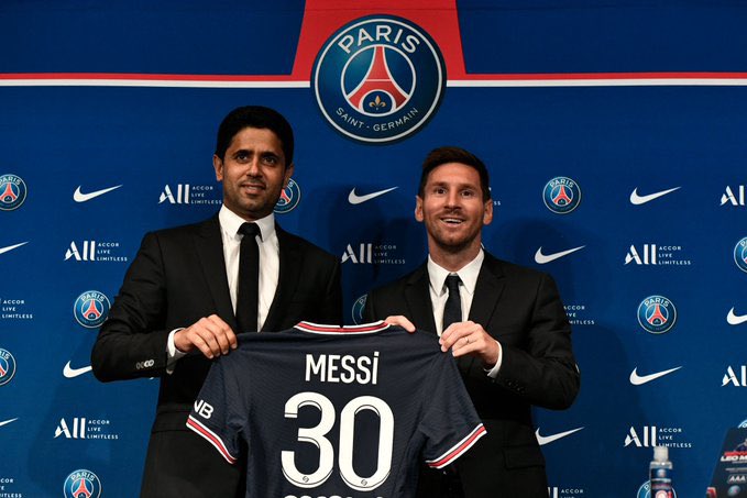 El PSG puso a la venta la camiseta de Messi y se agotaron en menos de 24 horas