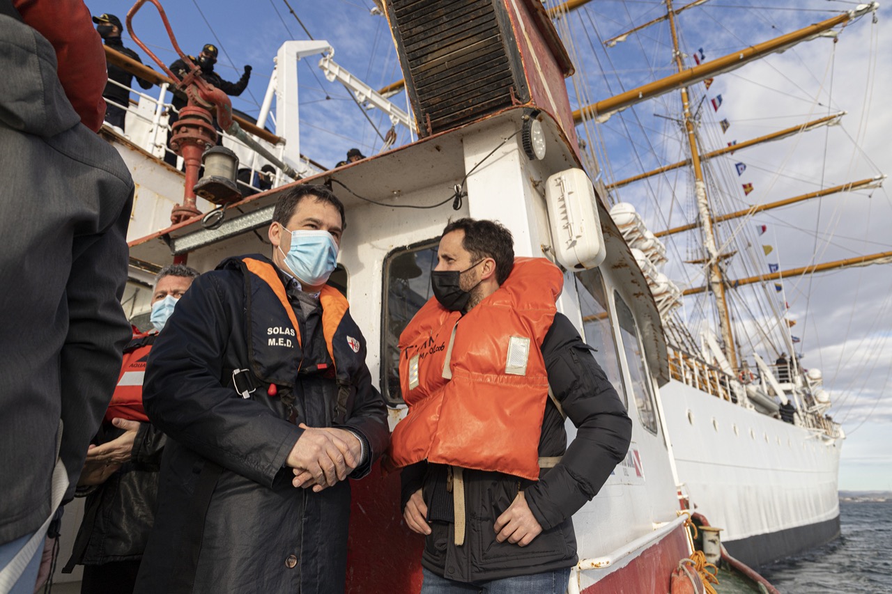 Luque: “Nos emociona poder recibir en la ciudad a la Fragata ARA Libertad”