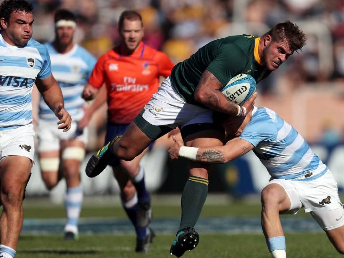 Los Pumas irán por su cuarto triunfo frente a Sudáfrica en el inicio del Rugby Championship