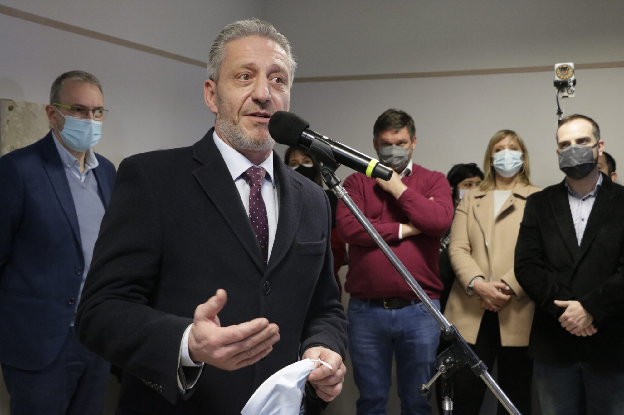 El gobernador inauguró obras de ampliación y refacción en el Hospital Rural de Sarmiento