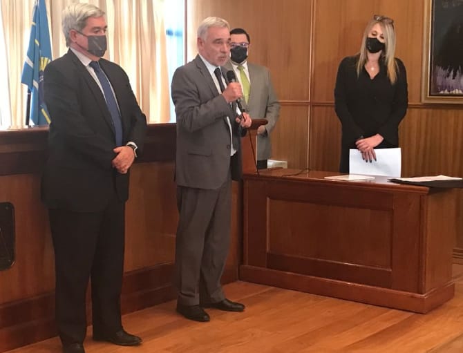 Juró Karina Breckle y se transformó en la primera jueza Penal de Rawson