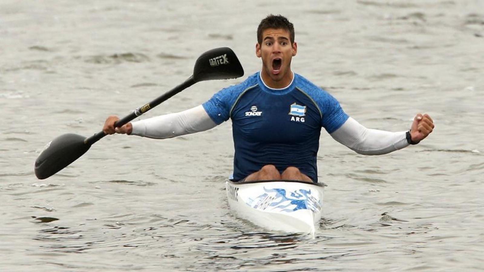 El argentino Vernice se metió en las semifinales del K1 1000 metros en canotaje