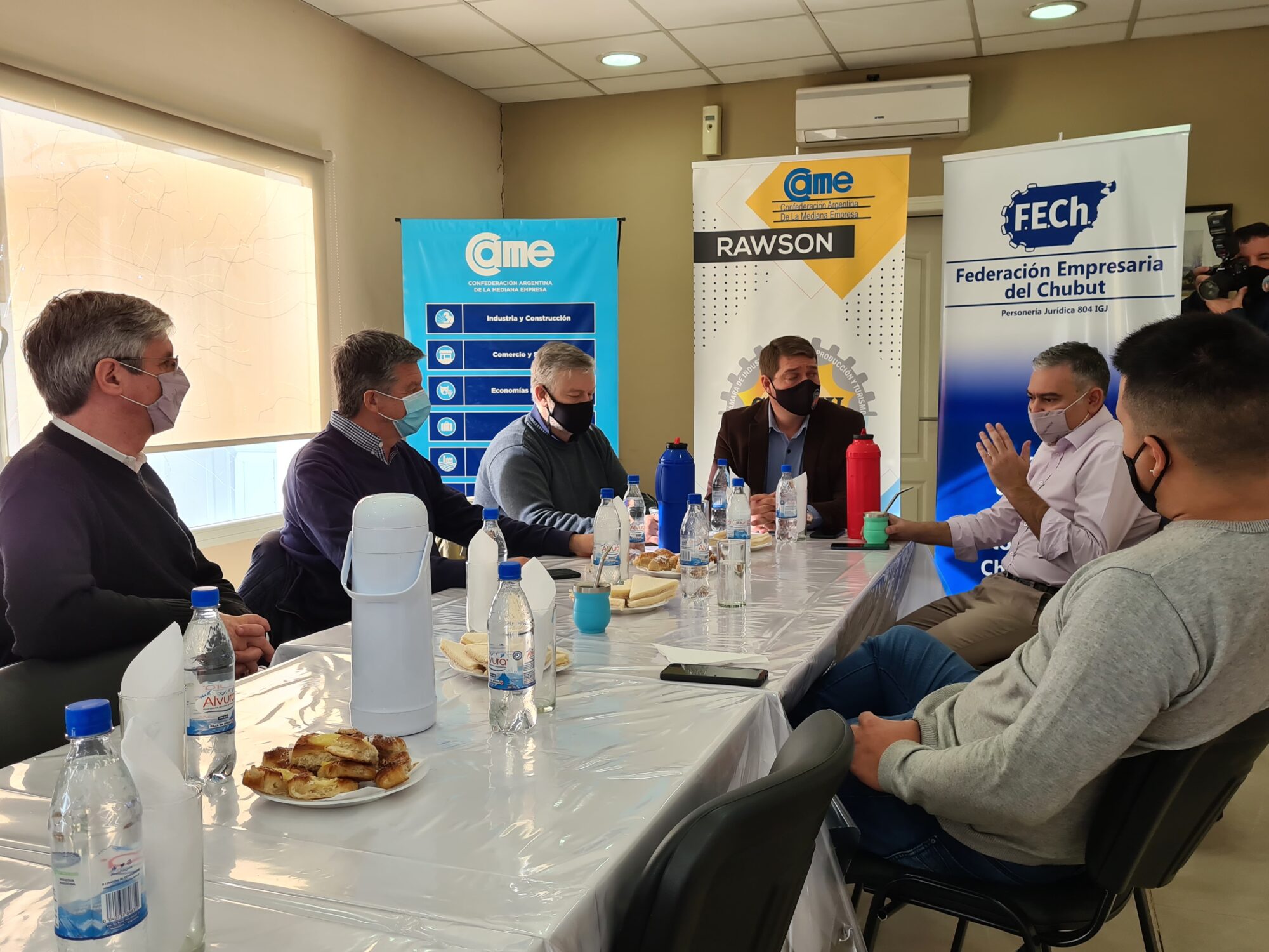 Menna y Ongarato con la Cámara de Comercio: “Hay preocupación por los costos logísticos para producir  que quita competitividad y atenta contra la generación de empleo”