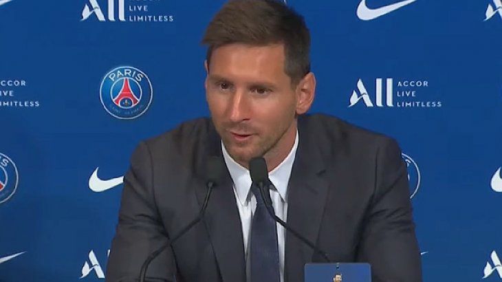 El PSG presentó a Messi en conferencia de prensa: “Mi sueño es levantar otra Champions”