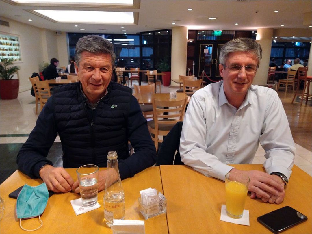 Menna y Ongarato recibieron fuerte respaldo de dirigentes políticos y sociales ante la campaña sucia