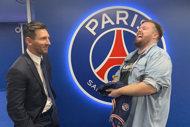 Messi con el streamer Ibai Llanos: “Pasamos de la tristeza a la alegría en un par de días”