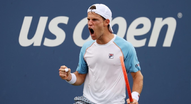Schwartzman venció a Berankis y clasificó a la segunda ronda del US Open