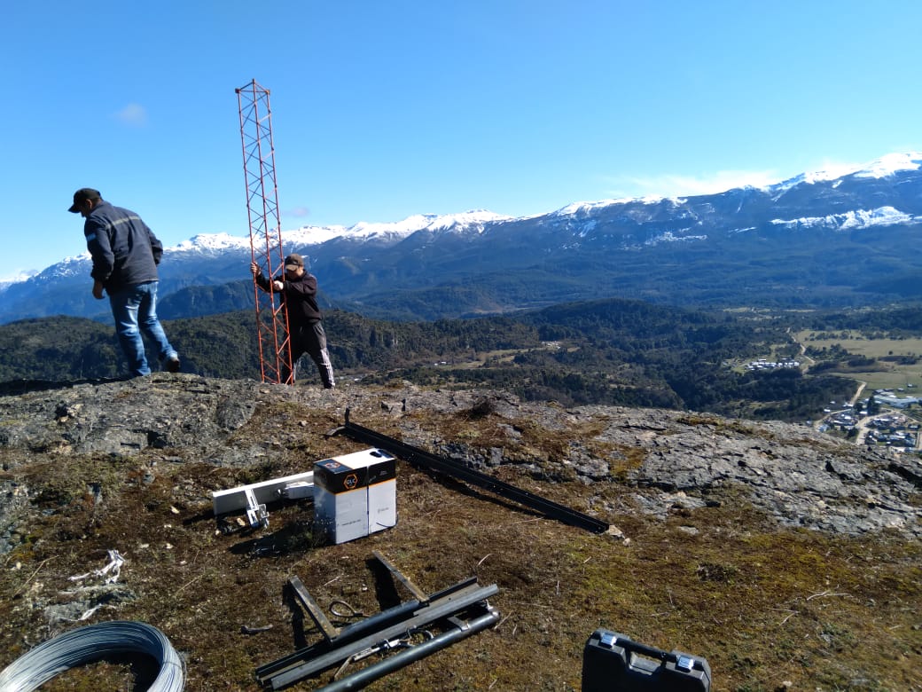 Carrenleufú y Cerro Centinela ya cuentan con servicio de internet