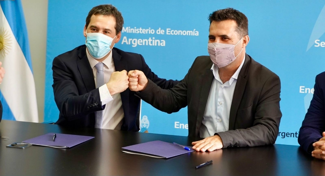 Luque gestionó obras de electricidad para más de 550 familias de la ciudad