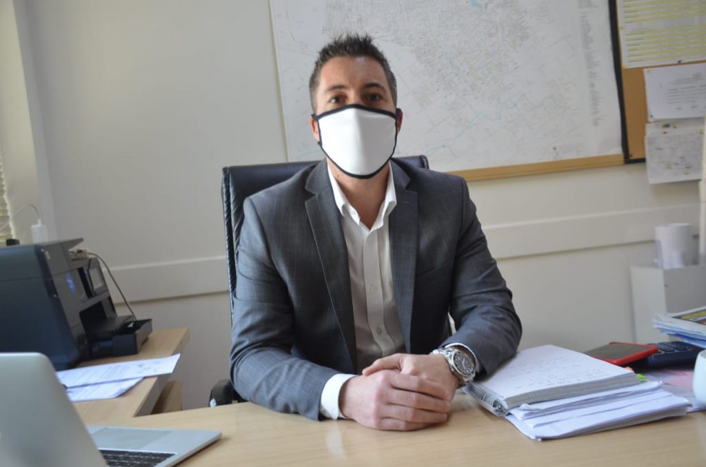 La intensa lluvia no trajo grandes complicaciones en la ciudad de Trelew