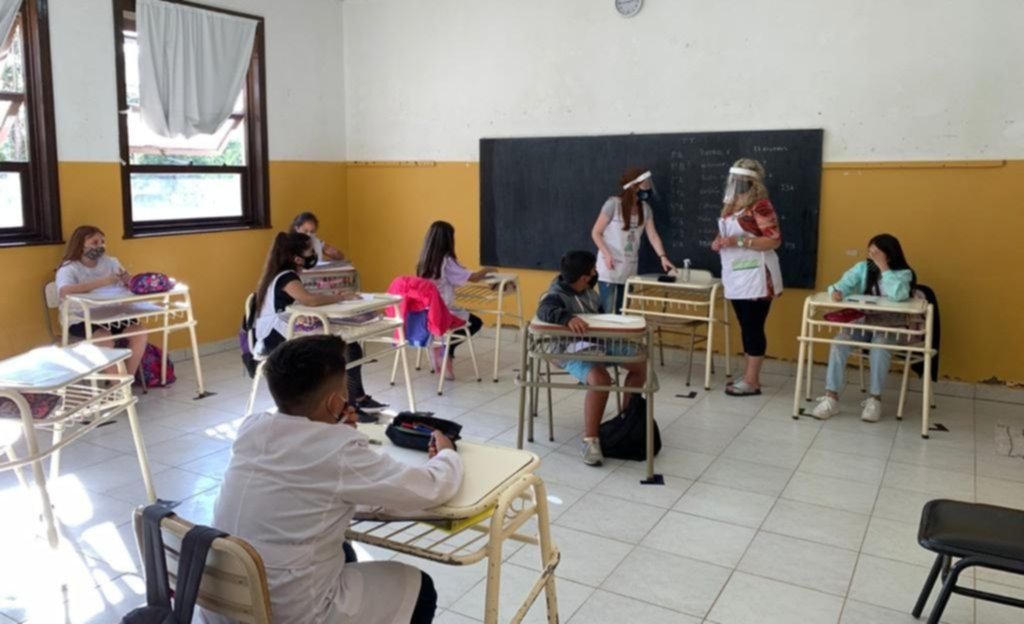 Chubut vuelve a la presencialidad plena en las aulas de todos los niveles educativos