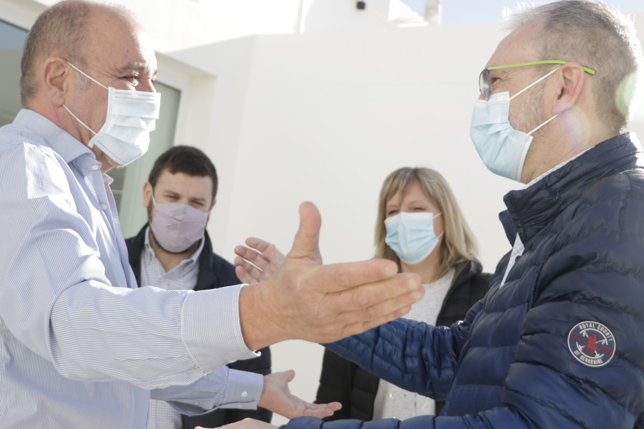 Puratich visitó la empresa Mediven en Comodoro y renovó su compromiso de impulsar políticas de generación de inversiones y empleos genuinos