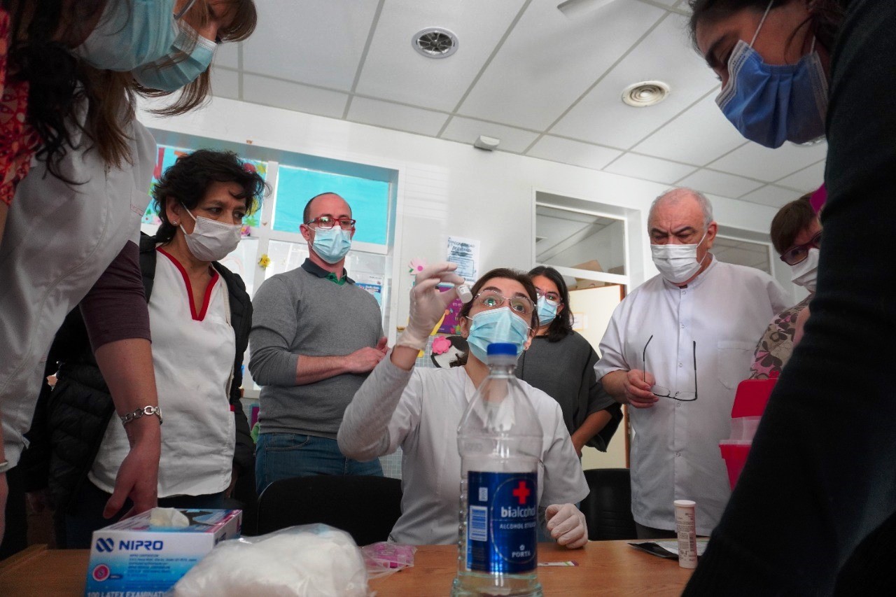 El Gobierno capacitó a Centros de Salud de Comodoro Rivadavia para la realización del test rápido de VIH