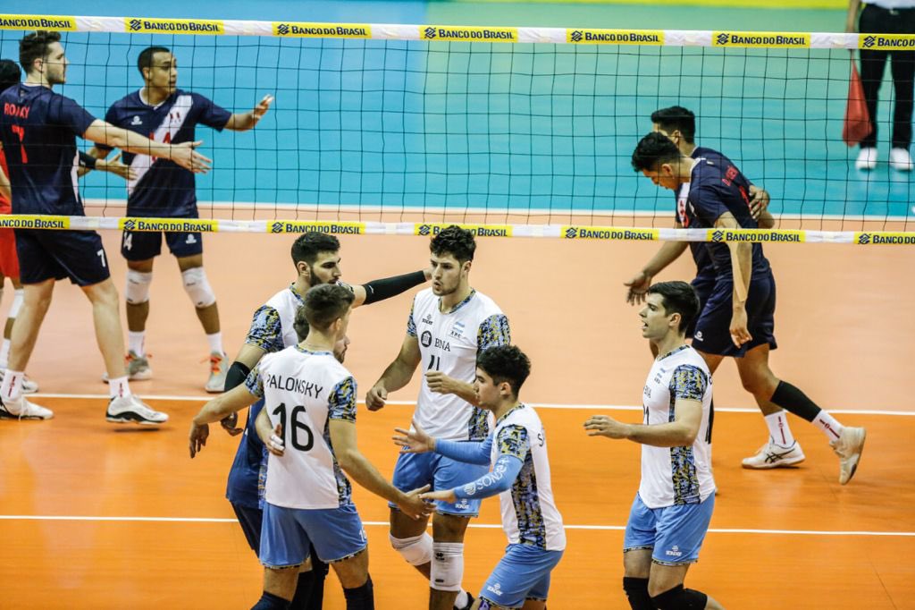 Argentina venció a Perú en el Sudamericano masculino de vóleibol