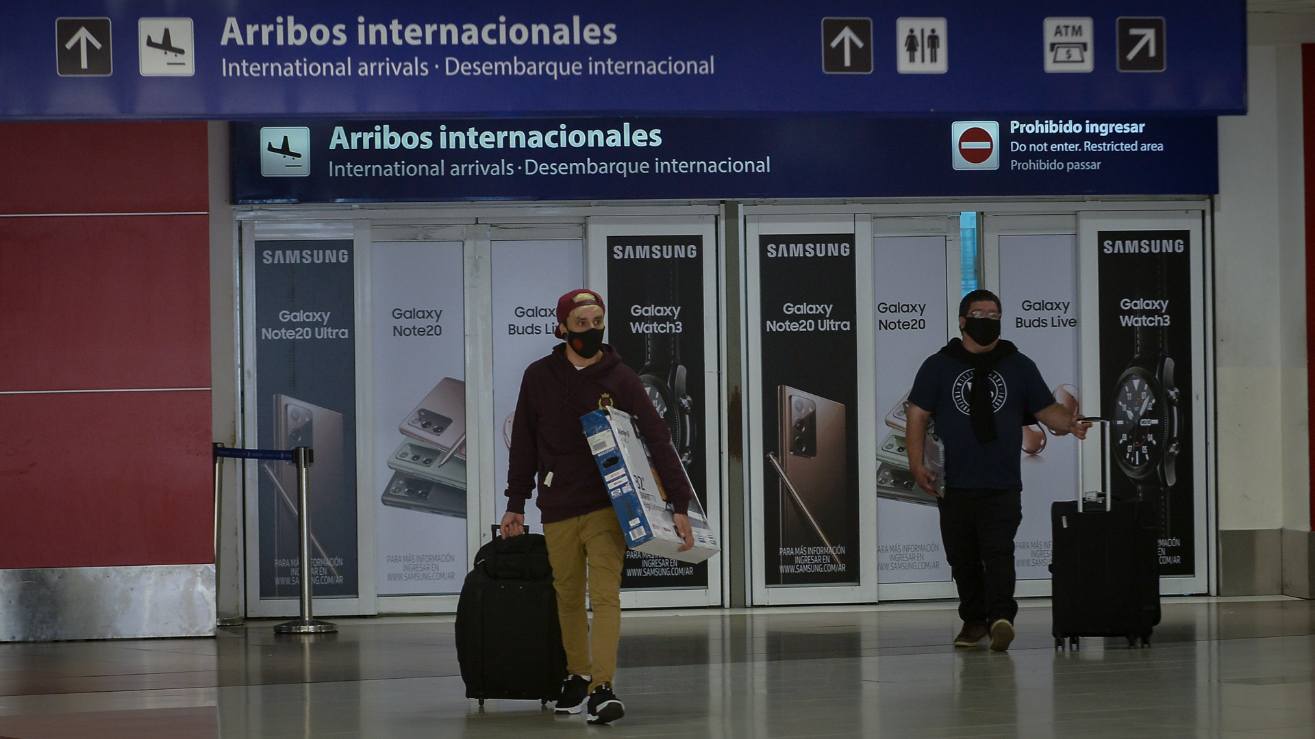 Desde hoy ya no hay cupo para ingresar al país en avión y no es necesario el test de antígenos en Ezeiza