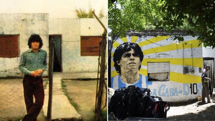 La casa natal de Maradona fue declarada “lugar histórico nacional”
