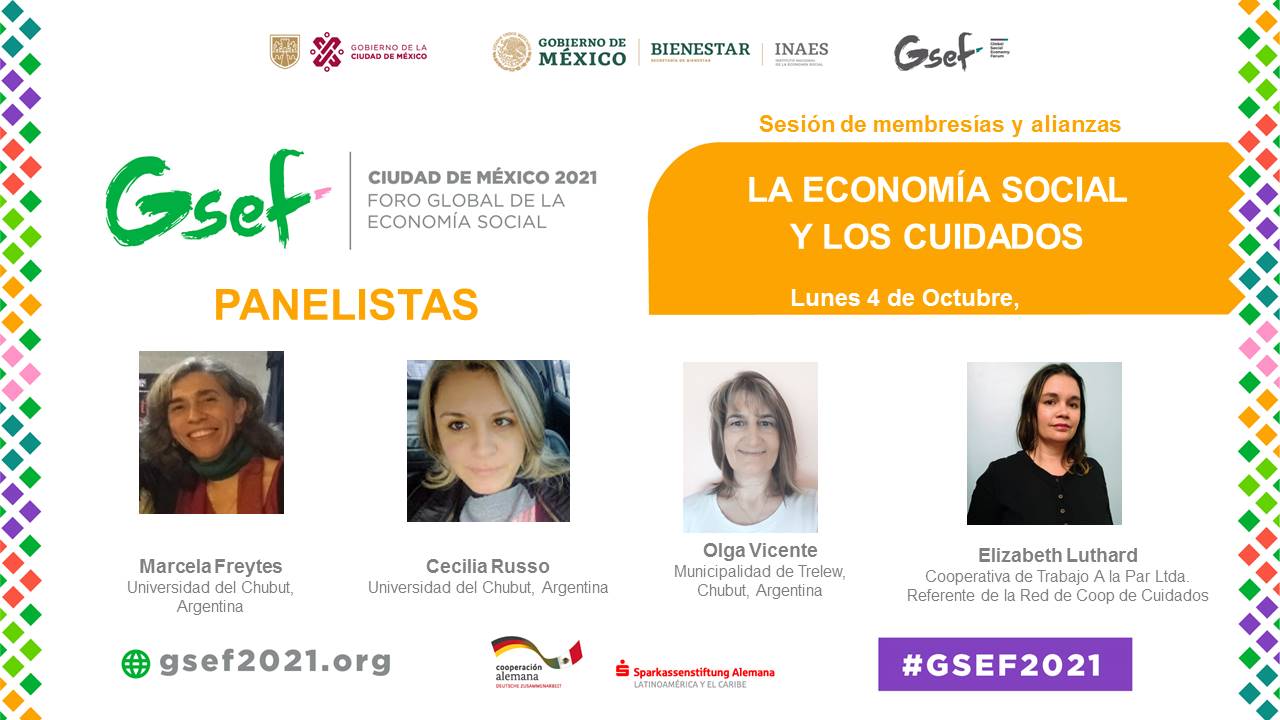 “Trelew Ciudad de Cuidados” presente en el Foro Global de Economía Social