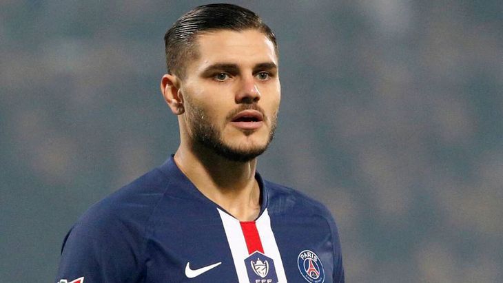 Mauro Icardi volvió a los entrenamientos con el PSG mientras sigue la tensión con Wanda Nara