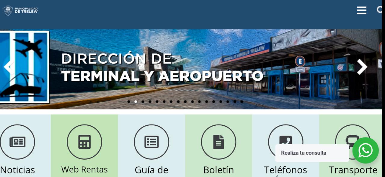 El municipio lanzó una plataforma digital para conocer horarios de micros y vuelos