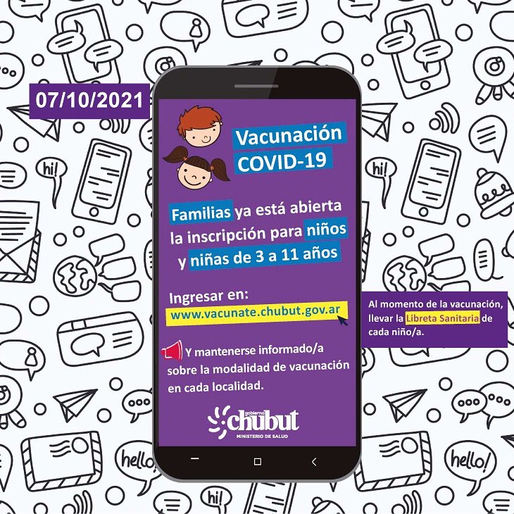 Salud explicó los beneficios de la Vacunación contra el Covid-19 en niños y niñas de 3 a 11 años