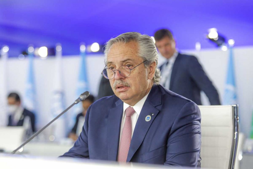 El Presidente ya participa de la Cumbre de Líderes del COP26, principal foro mundial dedicado al cambio climático