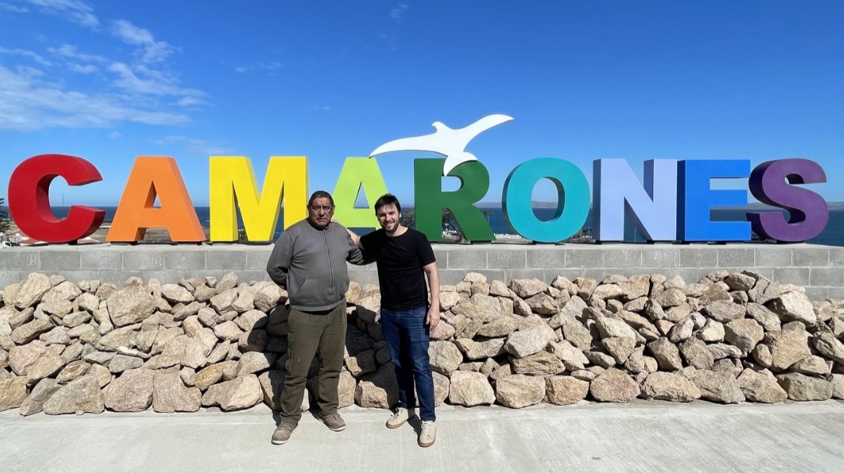 Torres en Camarones: “En toda la provincia lo que más preocupa es la educación y el empleo”